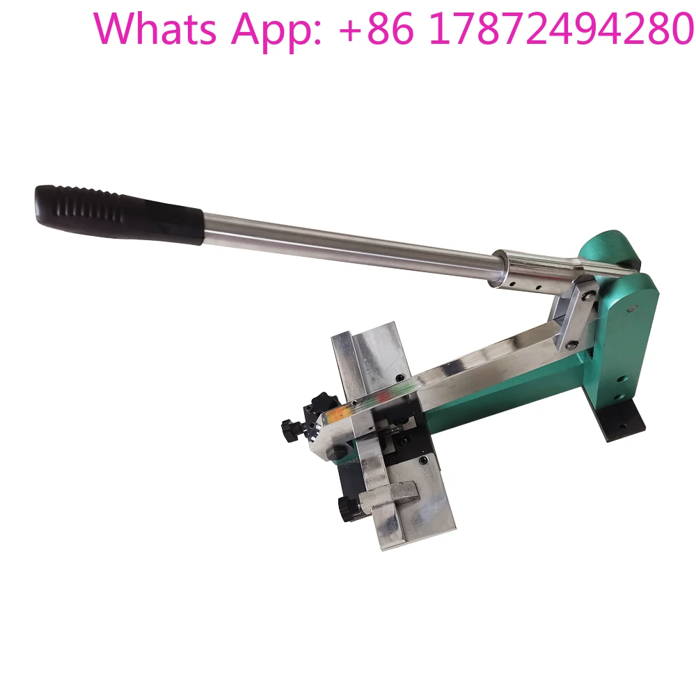 Manual Hand Operated Metal Die Cutting Punching Machine Rule Hole Notching Machine for Die Making