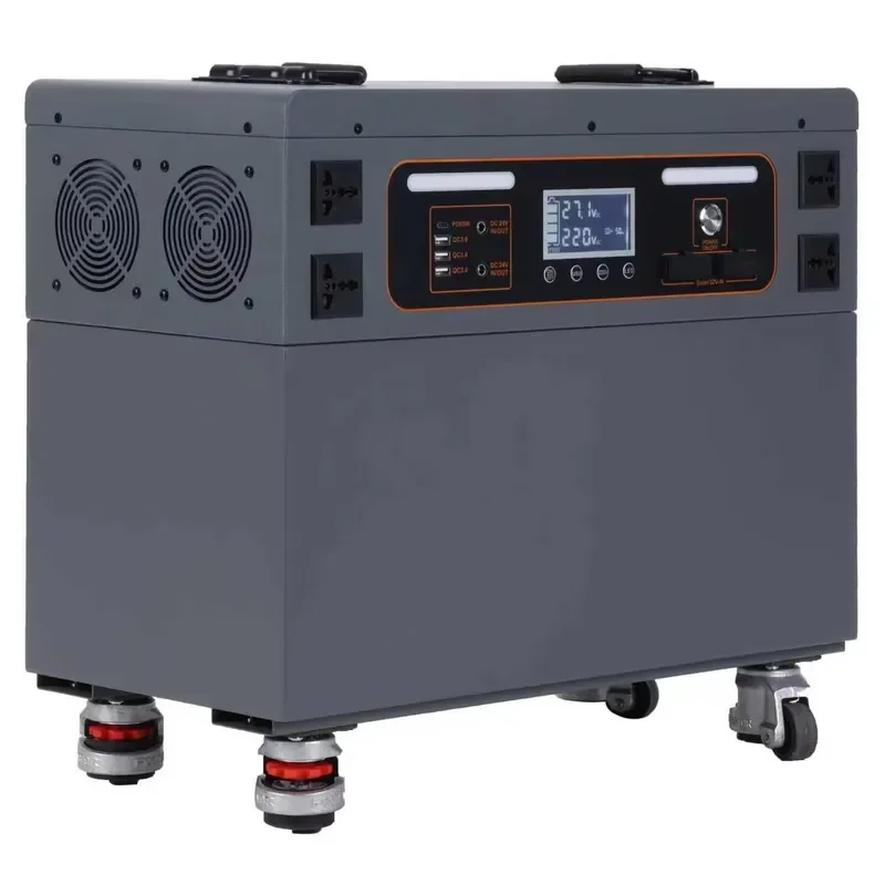 3000W High Power Portable Power Station Large Capacity Battery Pack Big Capacity Portable Power Station for Home & Travel