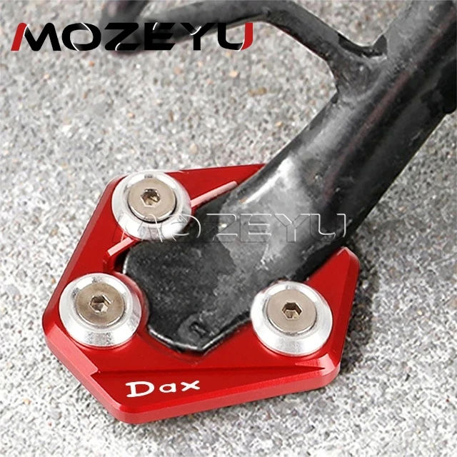 

Side Stand Support Pad 2022 2023- 2025 FOR HONDAST 125 DAX125 DAX 125 MONKEY 125 Kickstand Foot Enlarger Plate Pad Accessories