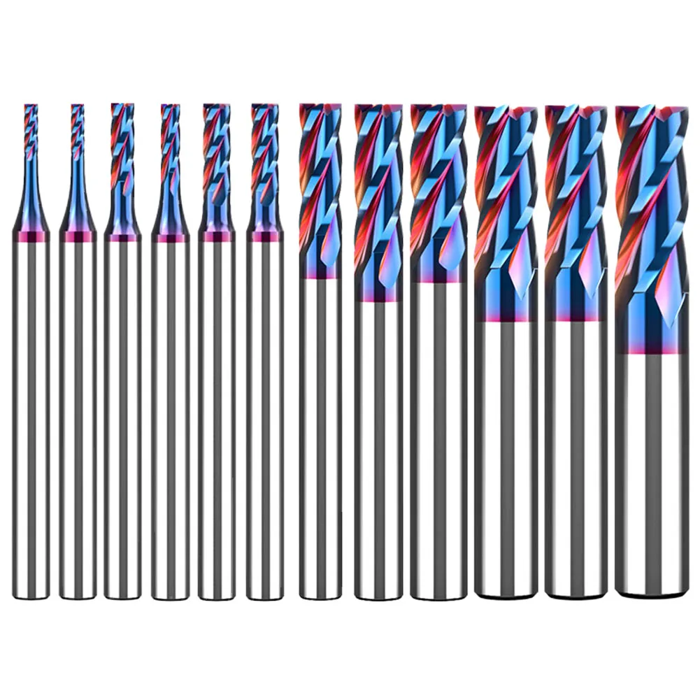 1X4DX50L-4F كربيد مربع مطحنة أداة انحراف دقة تمديد خدمة الحياة عالية الجودة المواد الصلبة الطحن الصناعي