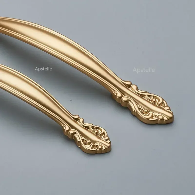 Handles Drawer Cabinet Furniture Kitchen Handles for Cabinet Knob Door Drawer Furniture Kitchen Pearl Golden Simplicity Hardware