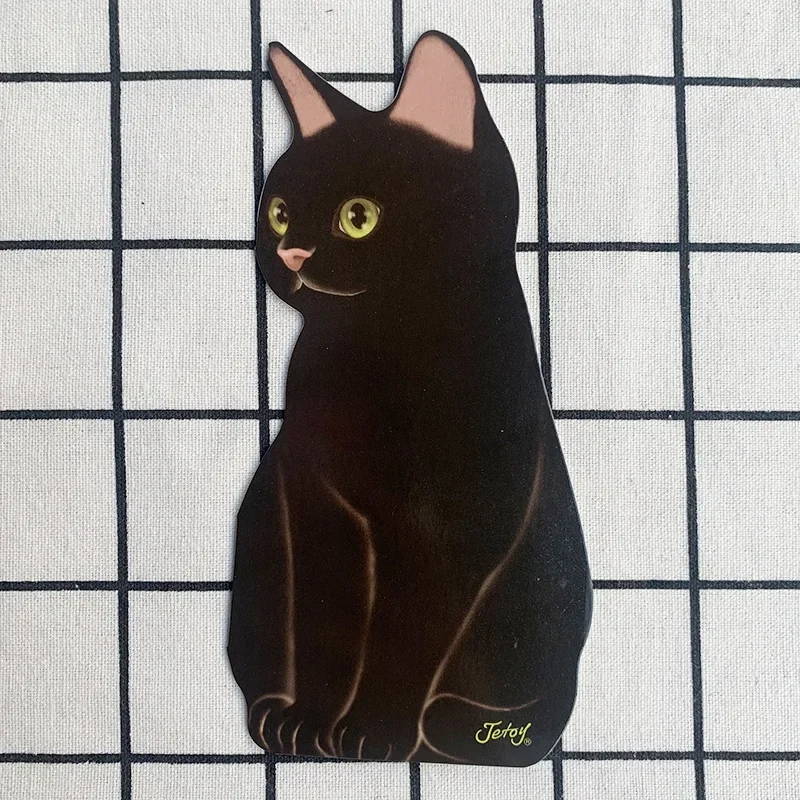 High Quality!1PC Cute Cat Folding Greeting Card Birthday Christmas Cards Envelope Writing Paper Stationery Gifts