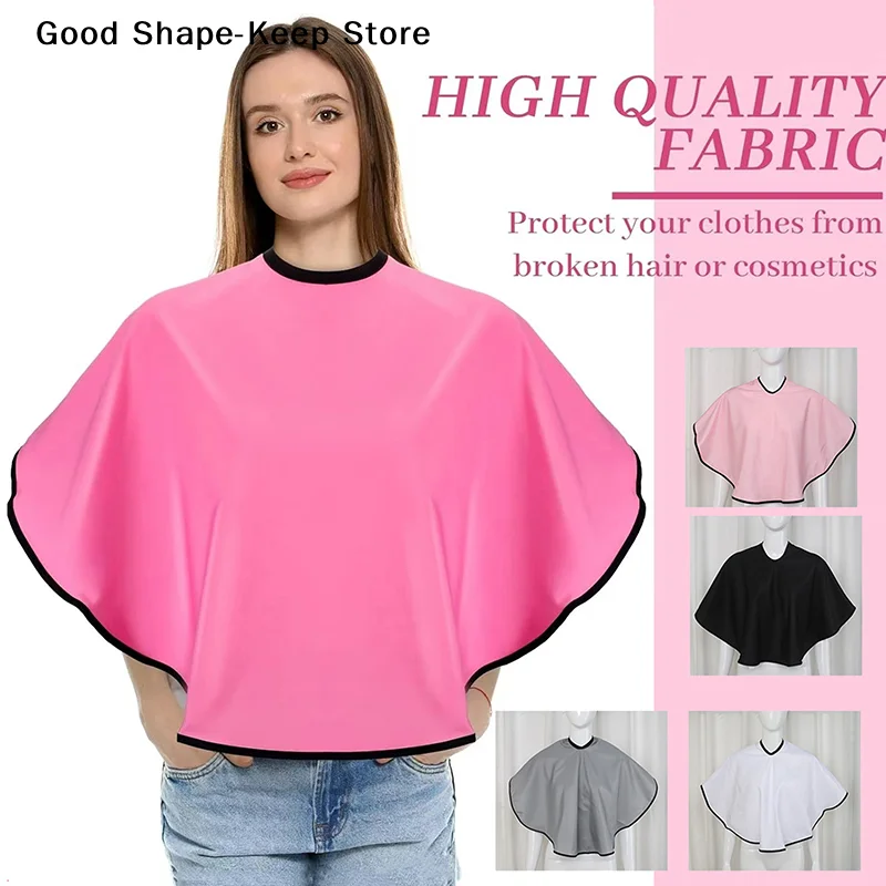 dailyHair Dye Tools Short Waterproof Hairdressing Salon Barber Hair Cutting Cape Cloth Wrap Hairdressing Cape Barber