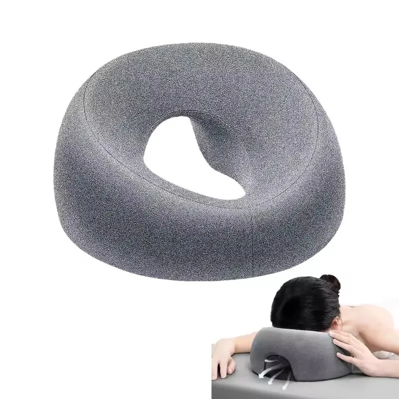 

Beauty Salon Pillow Ergonomics Memory Foam Lying Down Pillow Breathable Head Rest Support Pillow Body Massage Face Rest Pillow