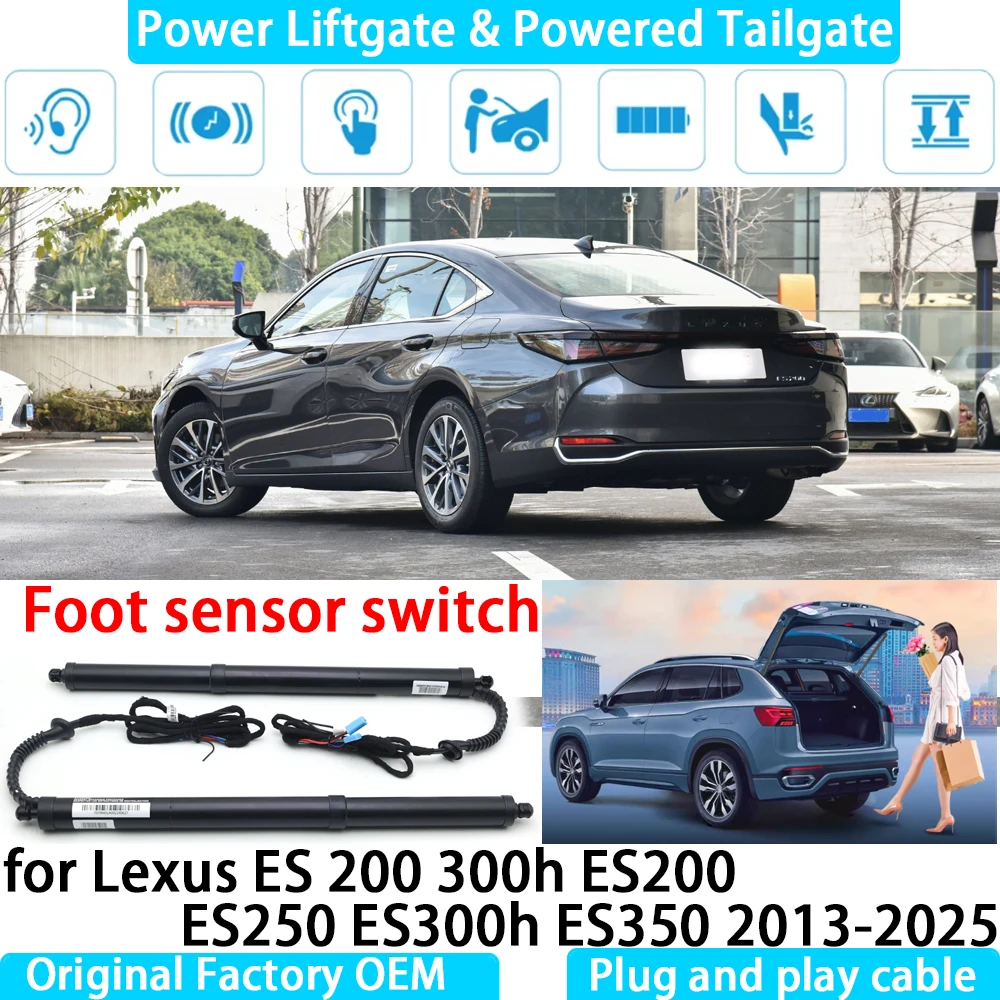 for Lexus ES 200 300h ES200 ES250 ES300h ES350 2013-2026 Automatic Electric Power Liftgate Powered Tailgate Strut Tail Gate