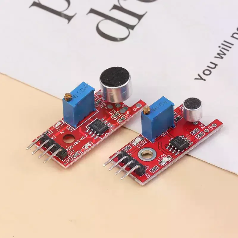 Picture 3: Microphone Voice Sound Sensor Module KY-038 Sound Detection Module Digital Output Sensors For Arduino DIY