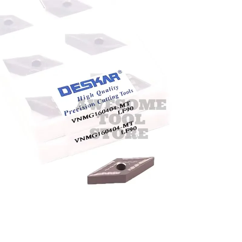 

Original DESKAR VNMG160404 160408-MT LF90 CNC Cutting tool carbide insert for processing stainless steel cast iron