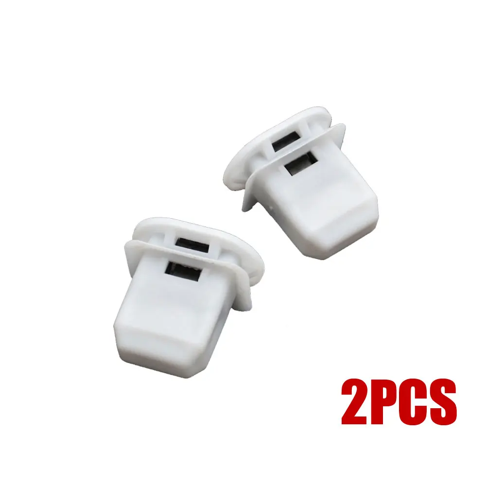 2pcs Car White Clips Rear Seat Cushion Pad Clips Fixed Buckle Car Interior Accessories for Audi A3 A4 A5 A6 A7 A8 Q3 Q5 Q7 Q8