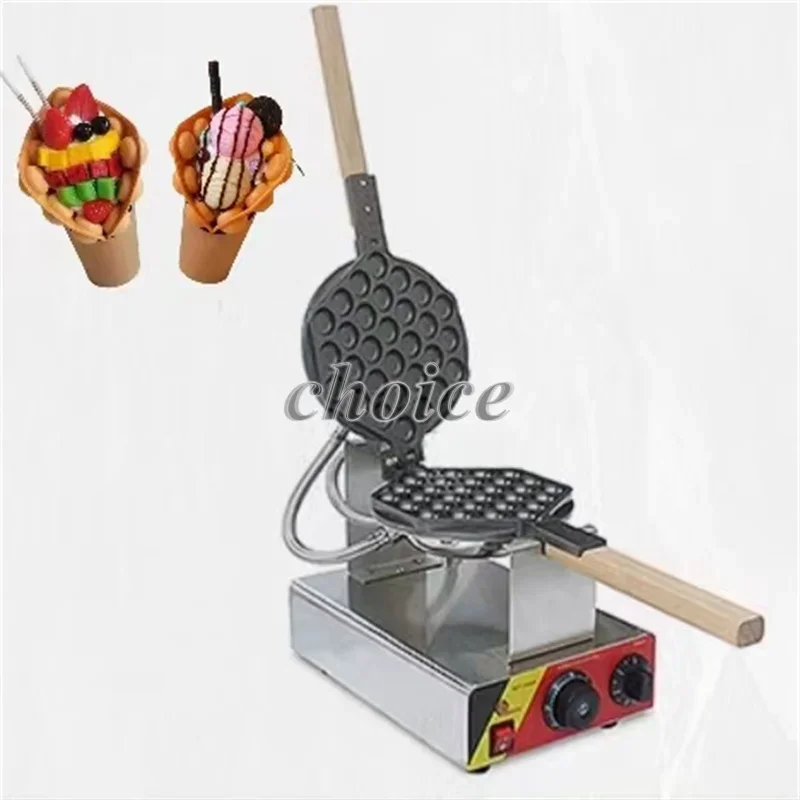 Electric Not Sticky Bubble Wafel Famous Snack Egg Waffle Machine Commercial Waffle Maker Hot Sale Model