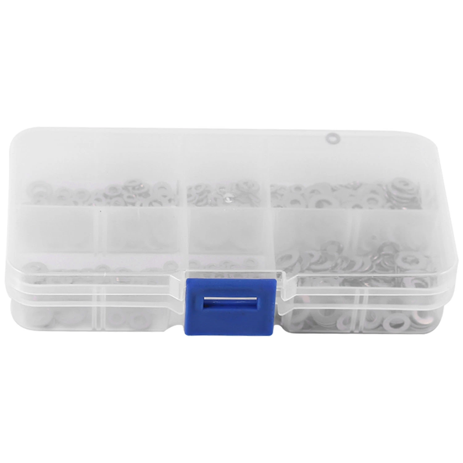 500 unids/set M1.6 M2 M2.5 M3 M4 M5 arandela plana de acero inoxidable Kit surtido de juntas de arandela lisa
