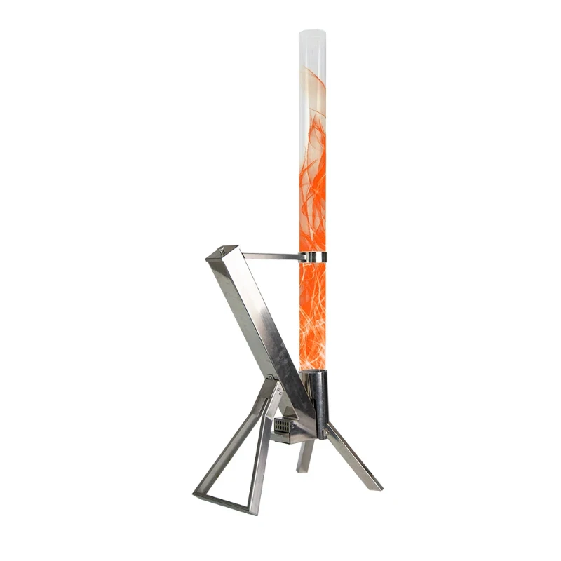 Garden Yard Heater Rocket Furnace Stainless Steel Decorative Stove