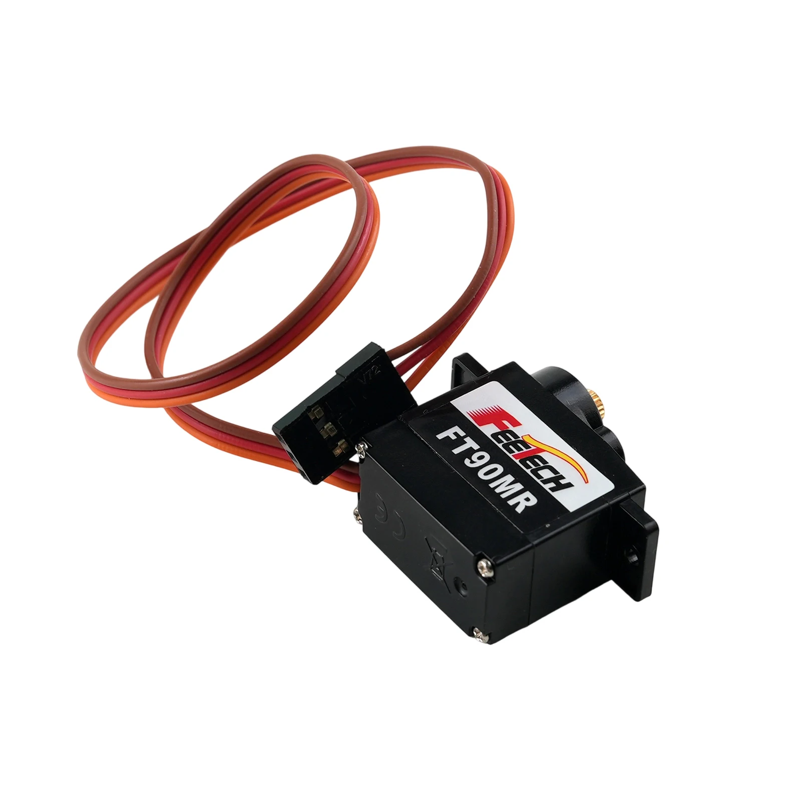 محرك سيرفو صغير 2 كجم FT90MR 9g مع تعليقات موضعية 360 درجة ° أجزاء أجهزة التروس المعدنية ذات الدوران المستمر للطائرات ذات الأجنحة الثابتة #2