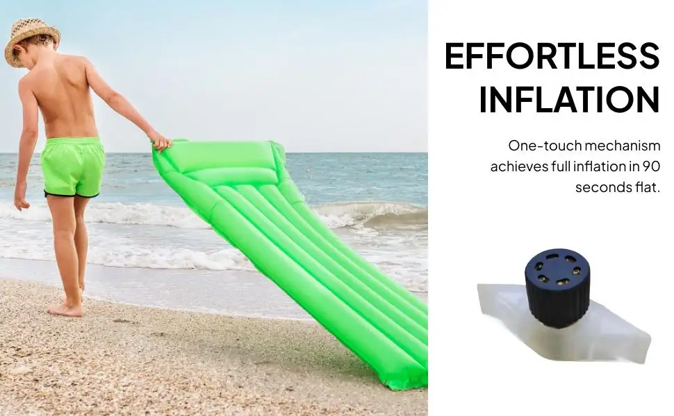 

2 Pieces Copper Air Nozzle Plastic Intake Valve Car Sleeping Bed Mat Durable for Inflatable Cushion Automatic Camping Amusement