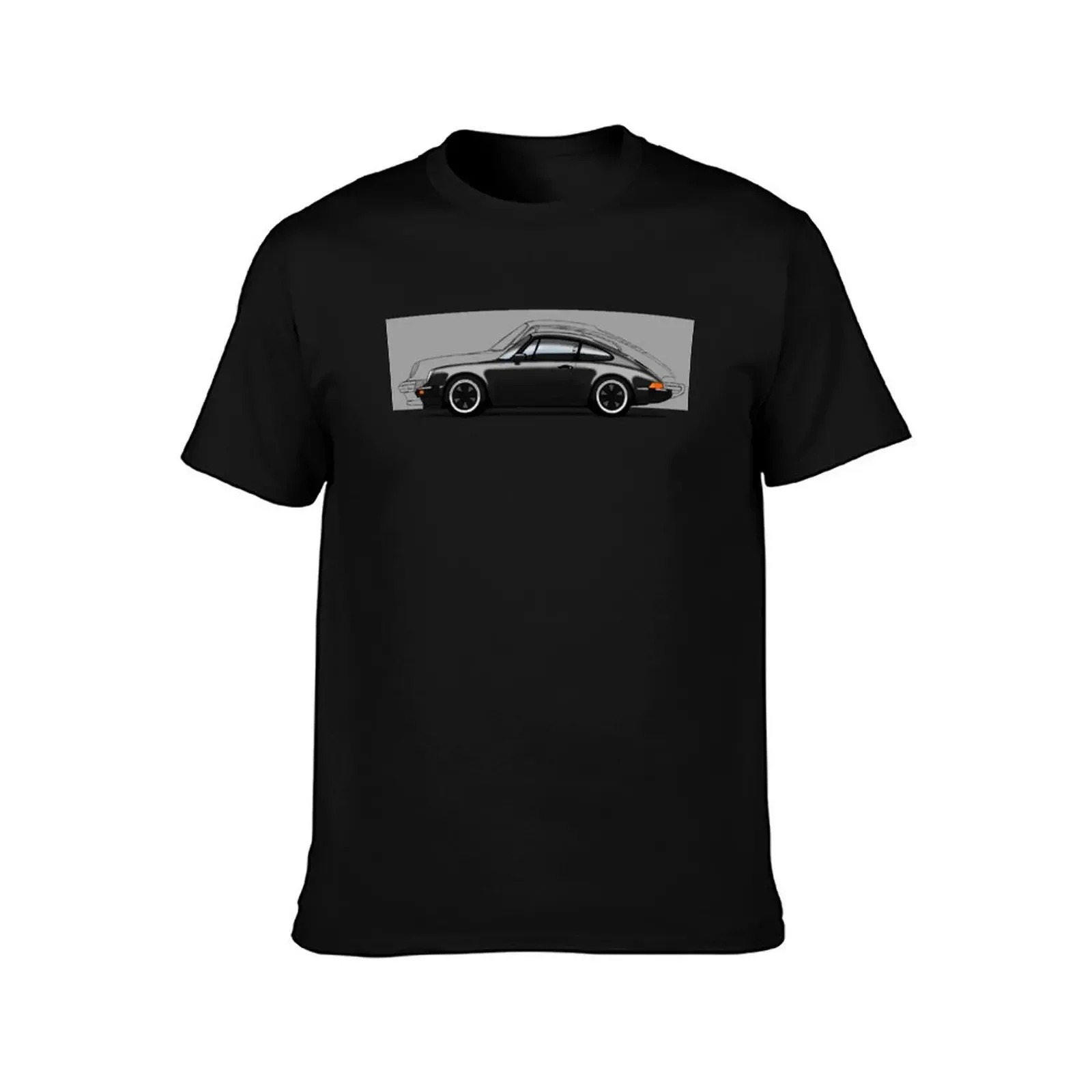 My drawing of the iconic German sports car (for dark backgrounds) T-Shirt luxury designer Men's t-shirt