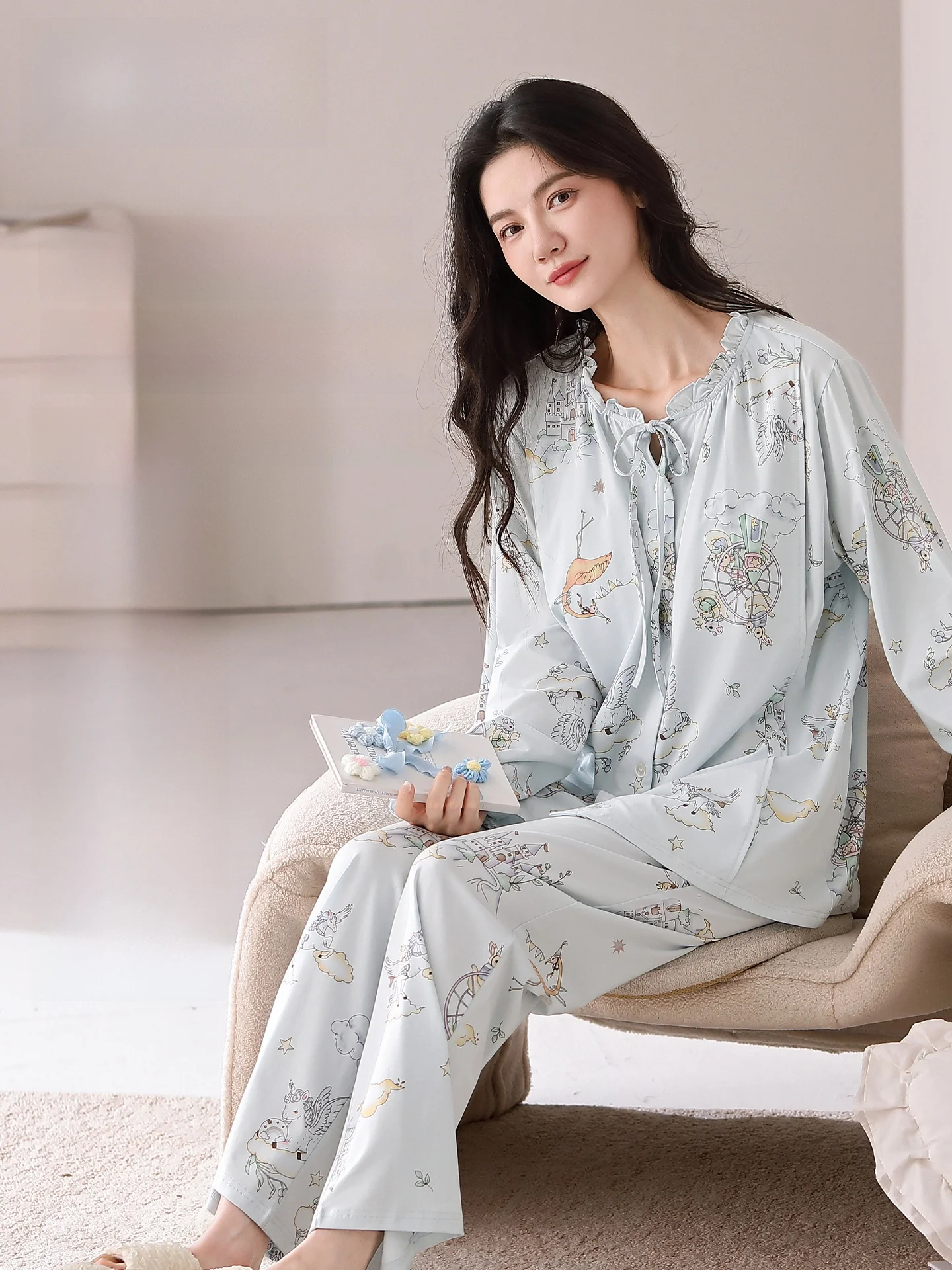 ropa-de-dormir-de-algodon-puro-para-embarazadas-ropa-de-casa-para-mujer-con-almohadilla-en-el-pecho-transpirable-comoda-de-manga-larga-y-cuello-redondo