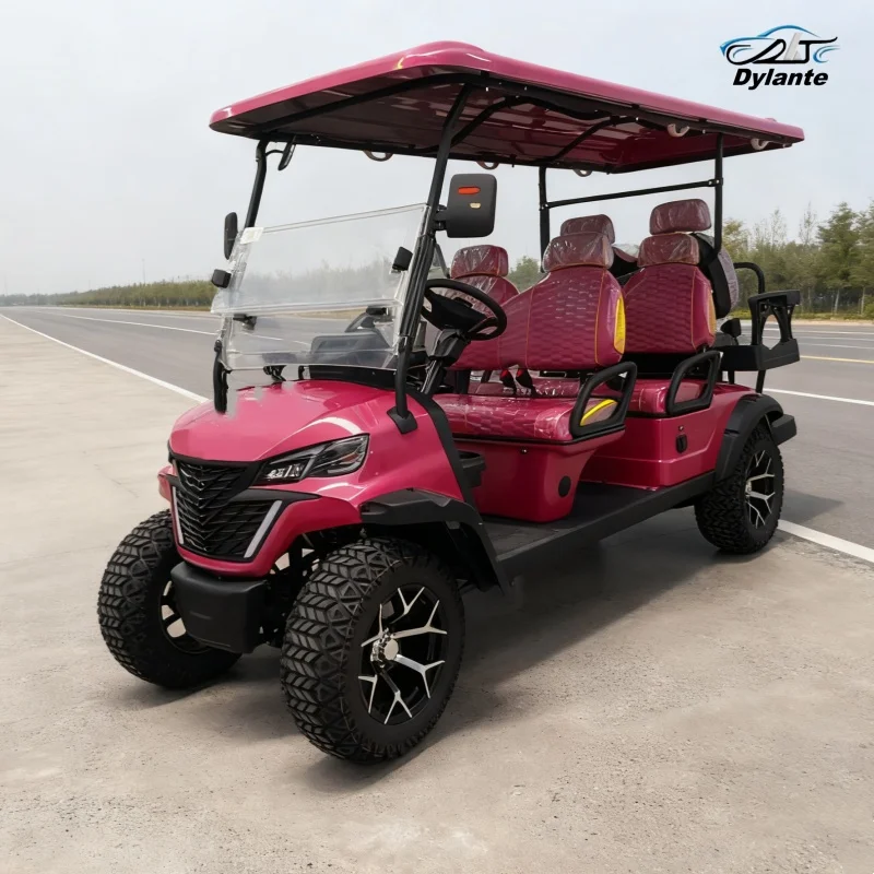 High Quality With Digital Meter Multimedia Player Touch Screen Club Car Easy Handle New Energy Electric Golf Cart