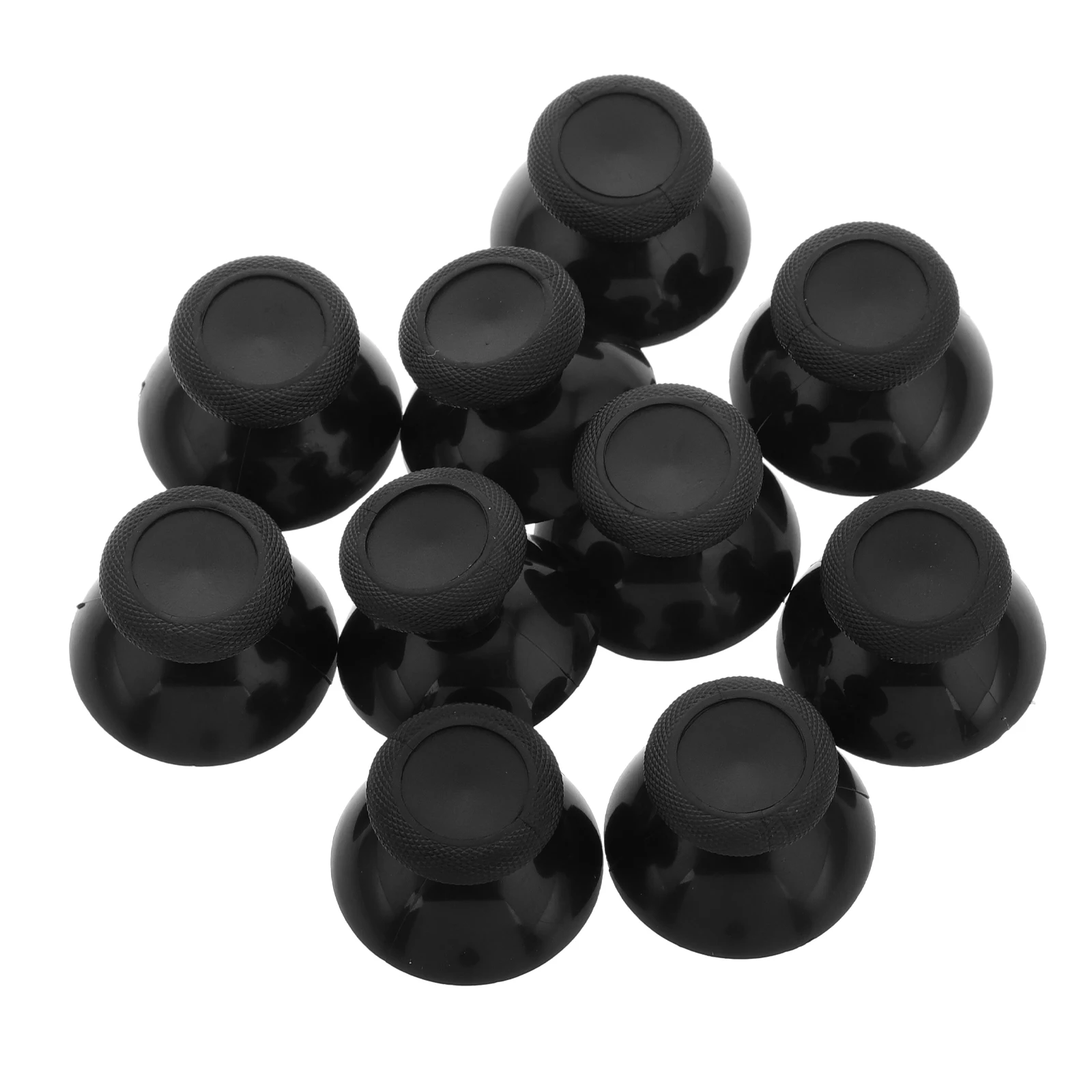 

10 pcs Silicone Mushroom Head Joystick Caps Enhanced Grip Durable Thumbstick Covers Game Machine Compatible For Xbox One