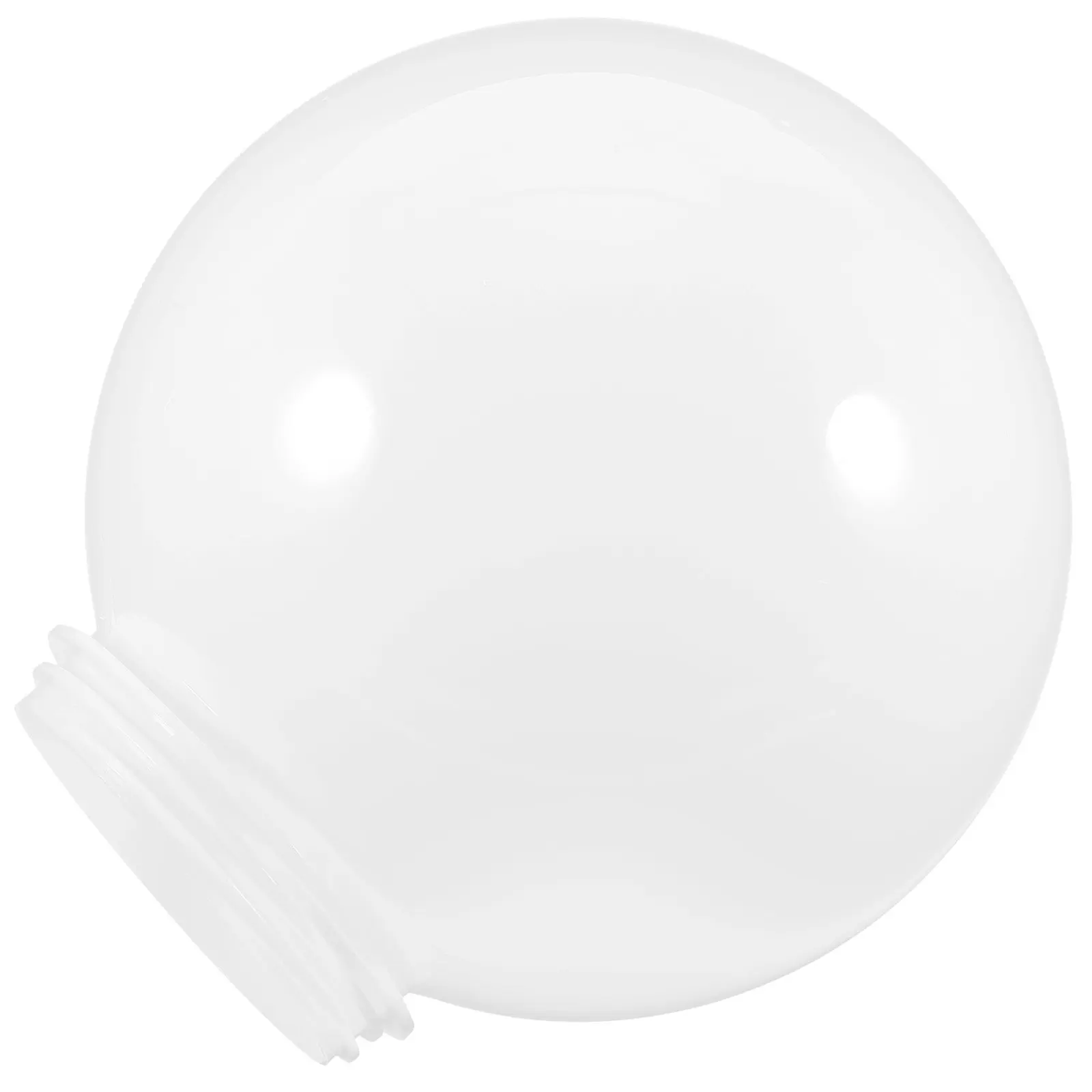 Smooth Acrylic Ball Shape Globe Lampshade Replacement Household Outdoor Spherical Lamp Light Cover Protective Decorative Globe