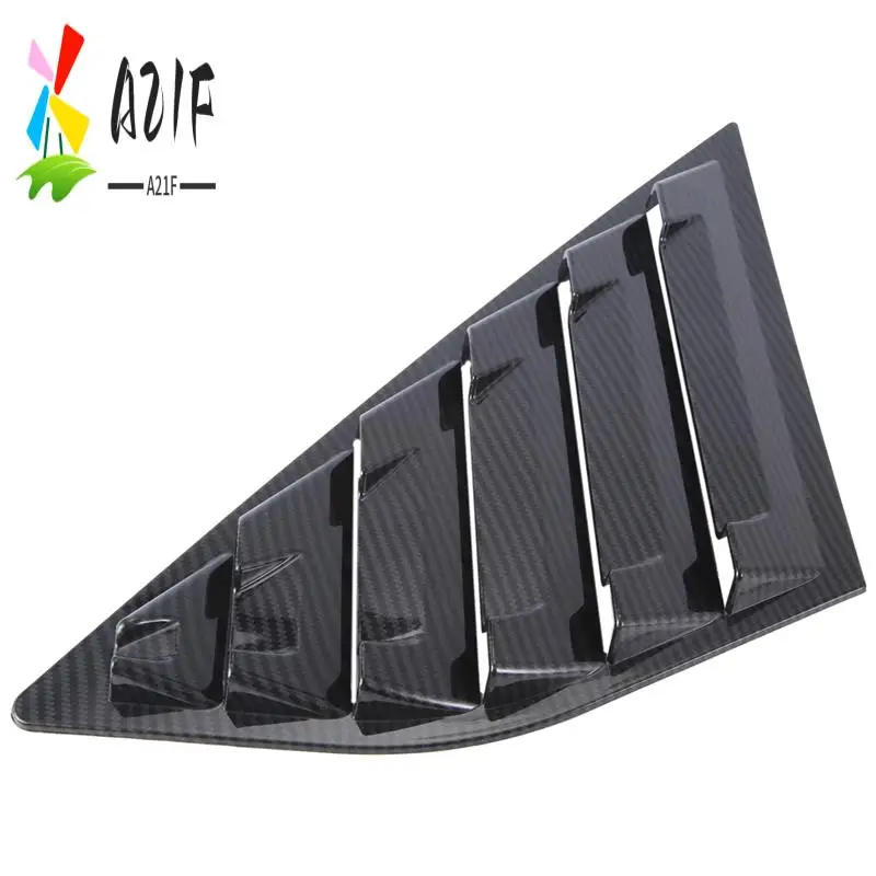 

A21F-Car Rear Window Blinds Side Tuyere Louvers Vent Cover For Ford Focus MK3 Hatchback 2012-2018