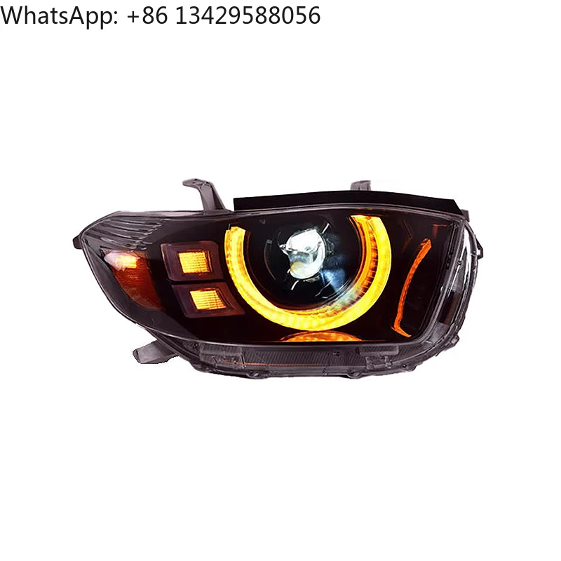 New for Toyota for Highlander LED Headlights for 2007-2011 Defender DRL High & Low Beam Car Styling Head Lamp Accessories