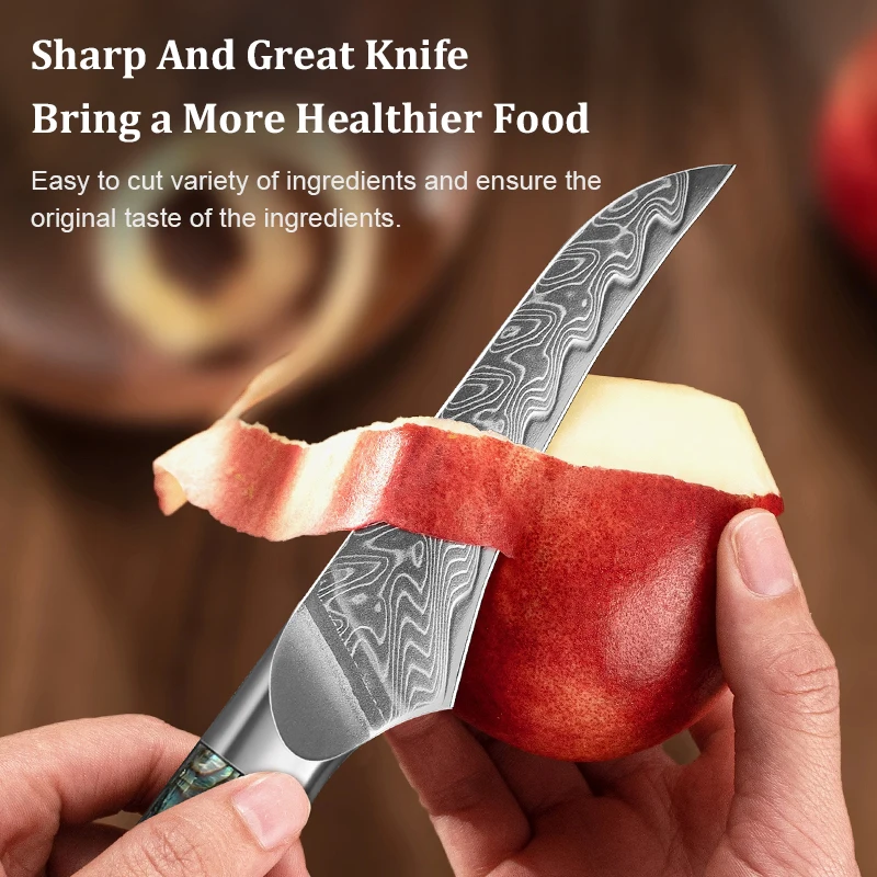 7-Piece Damascus Steel Chef Knife Set 5