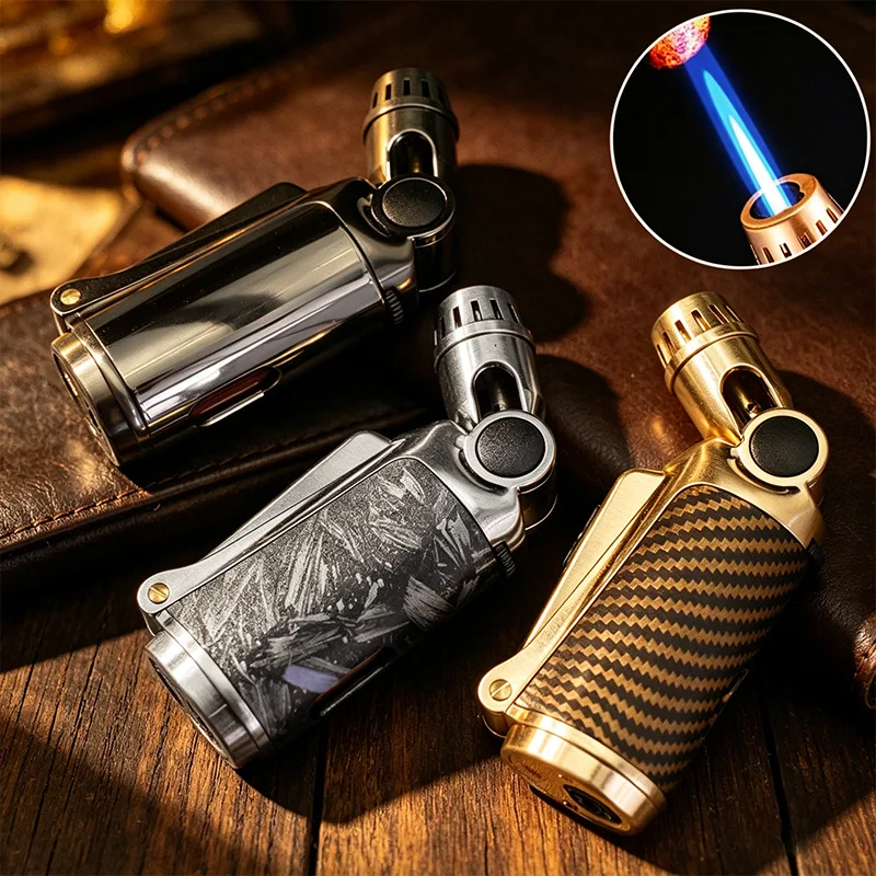 2026 JOBON Foldable Lighter Safety Lock Design Continuous Ignition Cigars Outdoor Ignition Tools Camping Barbecue Igniter