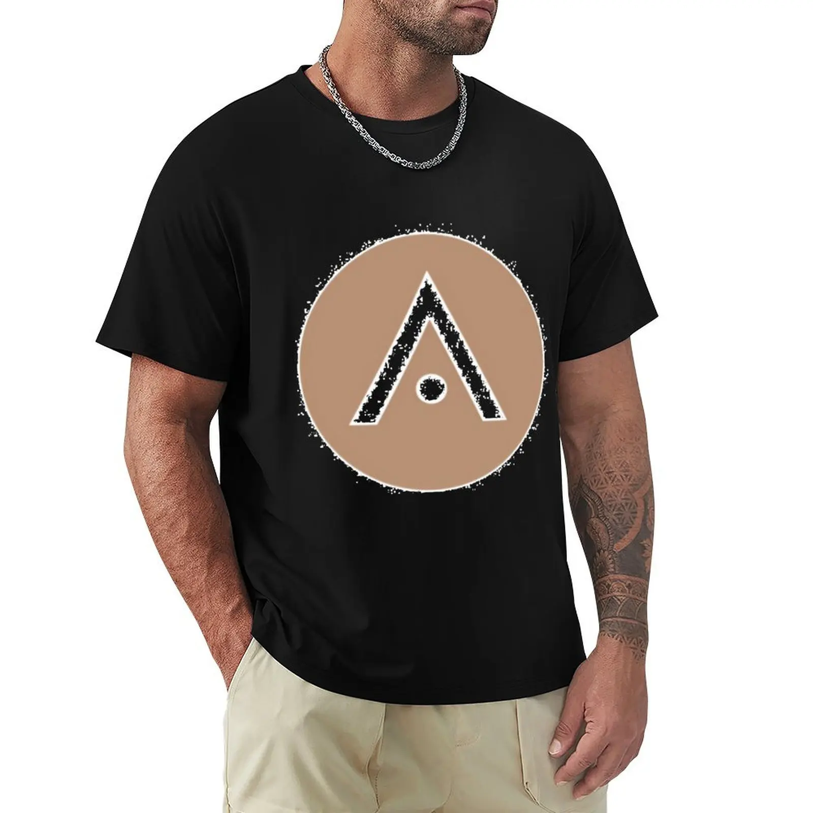 

Light Brown Aveda Top T-Shirt vintage t shirts anime stuff quick-drying rapper graphic tees black t-shirts for men