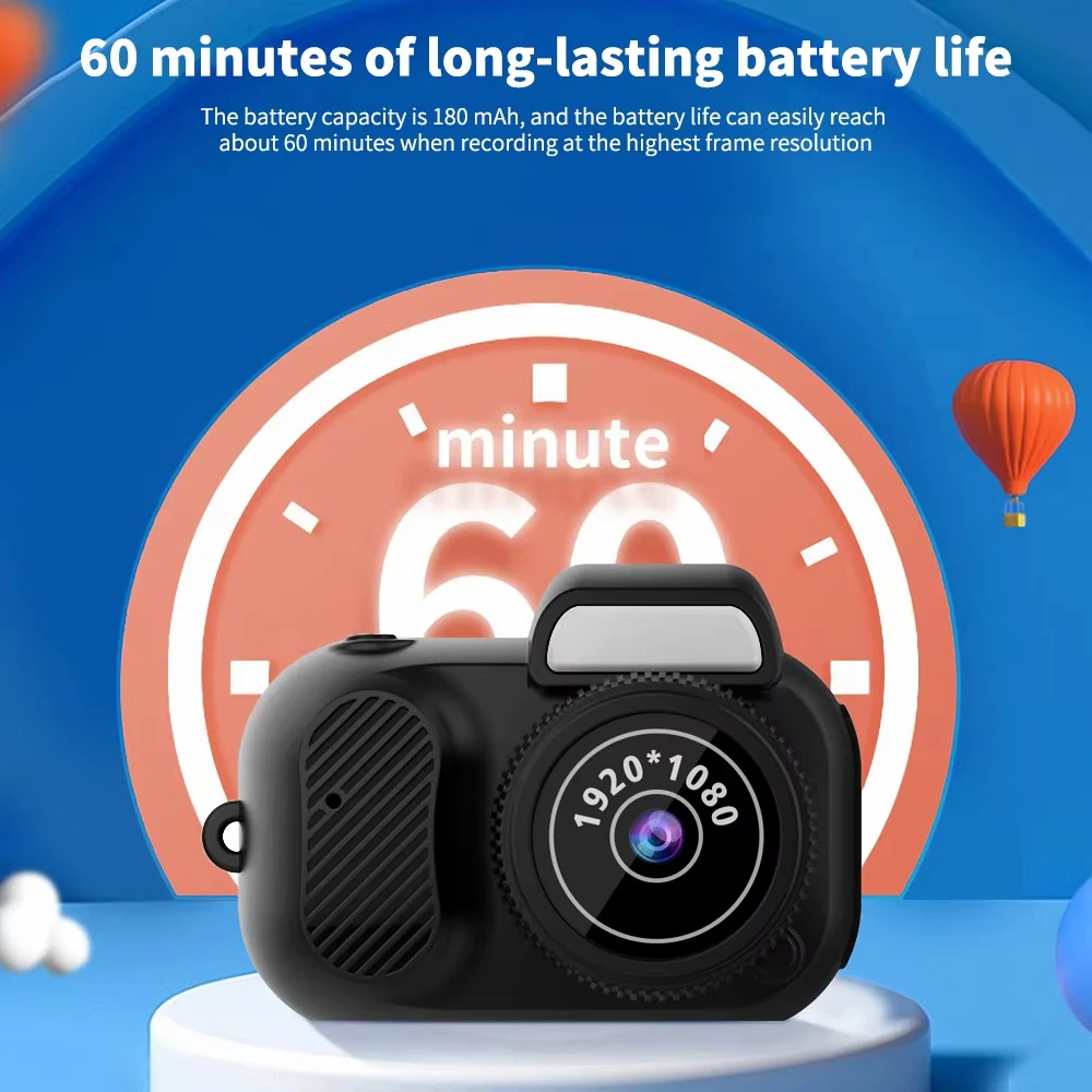 

Мини-камера Y300 с экраном 0,96 дюйма, CMOS, для дома и улицы, 1080P, спортивный портативный винтажный видеорегистратор с поддержкой TF-карты