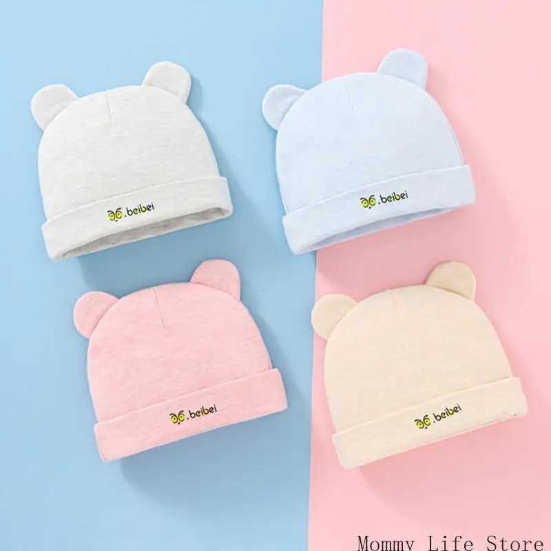 

Newborns Hospital Hat Comfortable Baby Fetal Caps for Boys Girls 0-6M Cartoon
