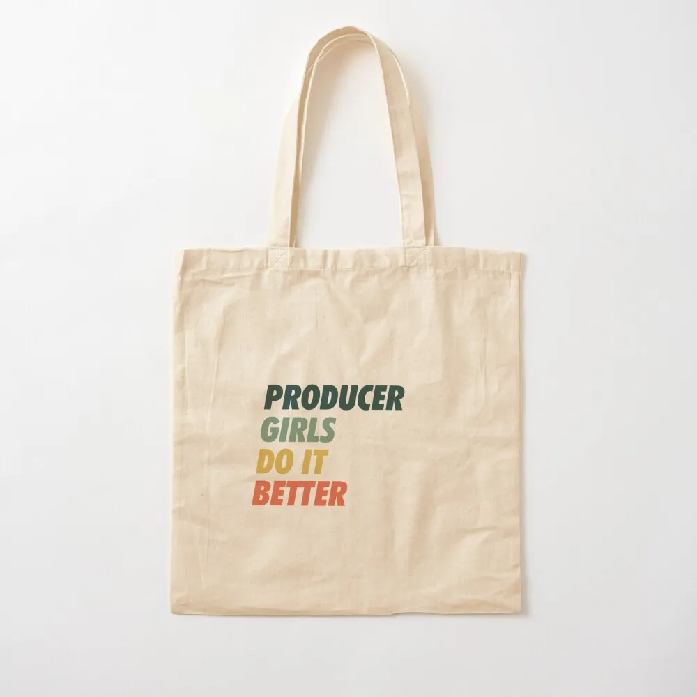 

Producer Girls Do it Better - Simple Design Tote Bag Gift bag custom bags Canvas Tote Bag