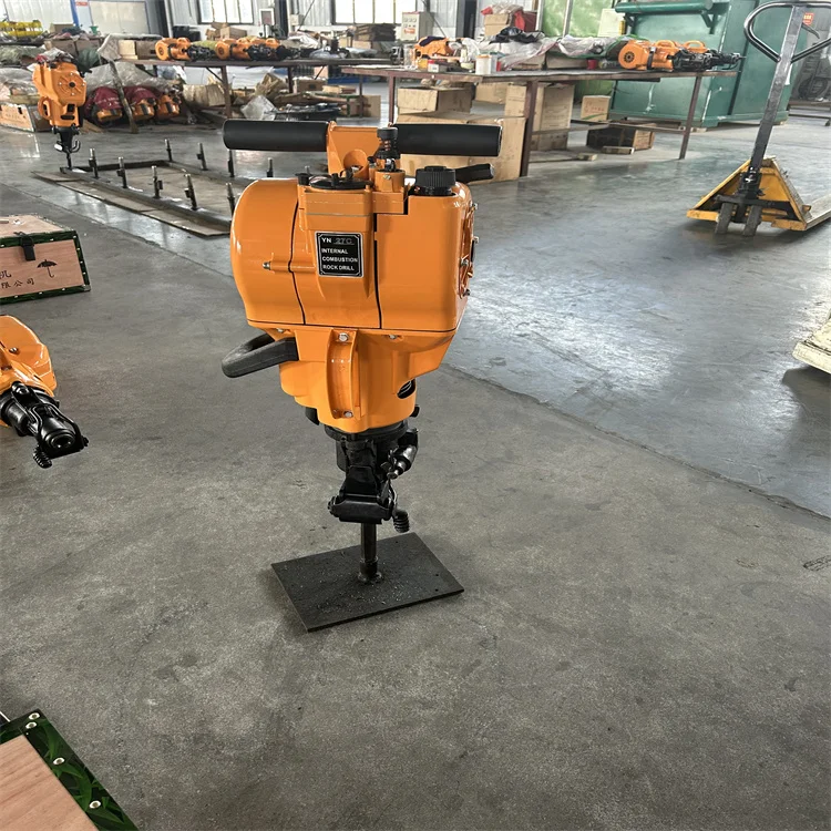 

Chinese Small Mining Quarry Construction Use Hand Held Rocks Drilling Machine