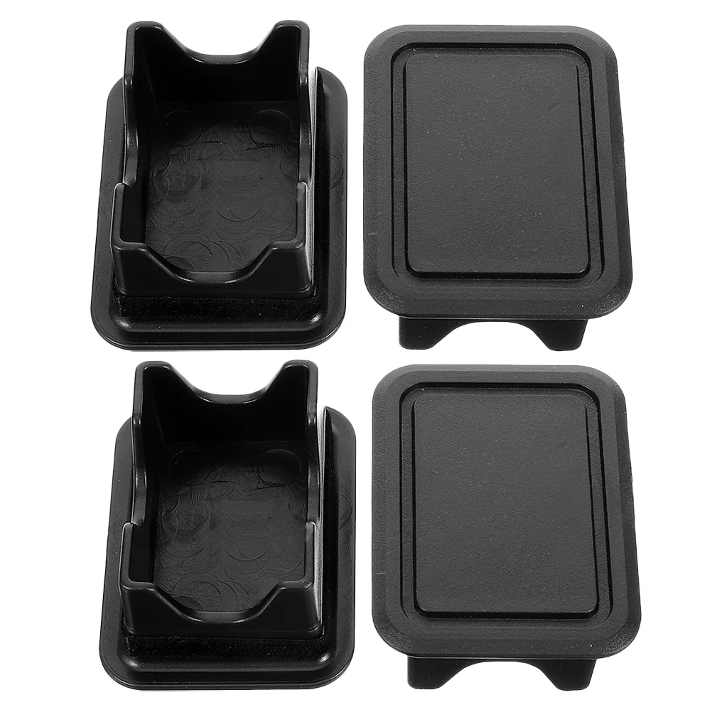 

2Pairs Truck Bed Rail Stake Pocket Covers Rear Caps Protective Replacement Parts for 2019-2021 Truck Bed Reach Tool