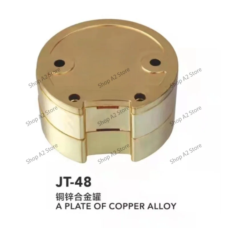 1 PC Dental Lab Zinc Copper Alloy FLASK Non-stick Plaster Denture Flask Press Compress Flask On Acrylic Partial Denture Work