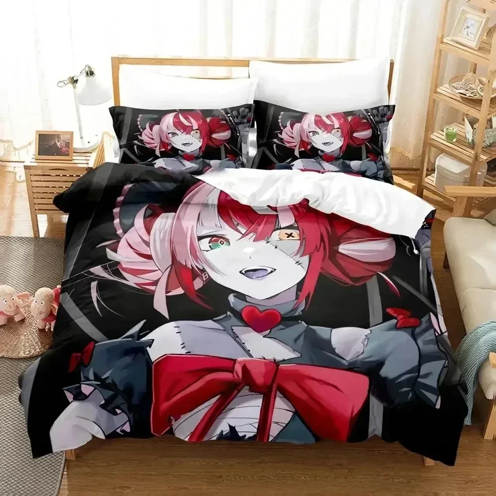 KAWAII Kureiji Ollie ZOMBIE IDOLBedding Set Duvet Cover Bed Set Quilt Cover Pillowcase Comforter king Queen Size Boys Adult