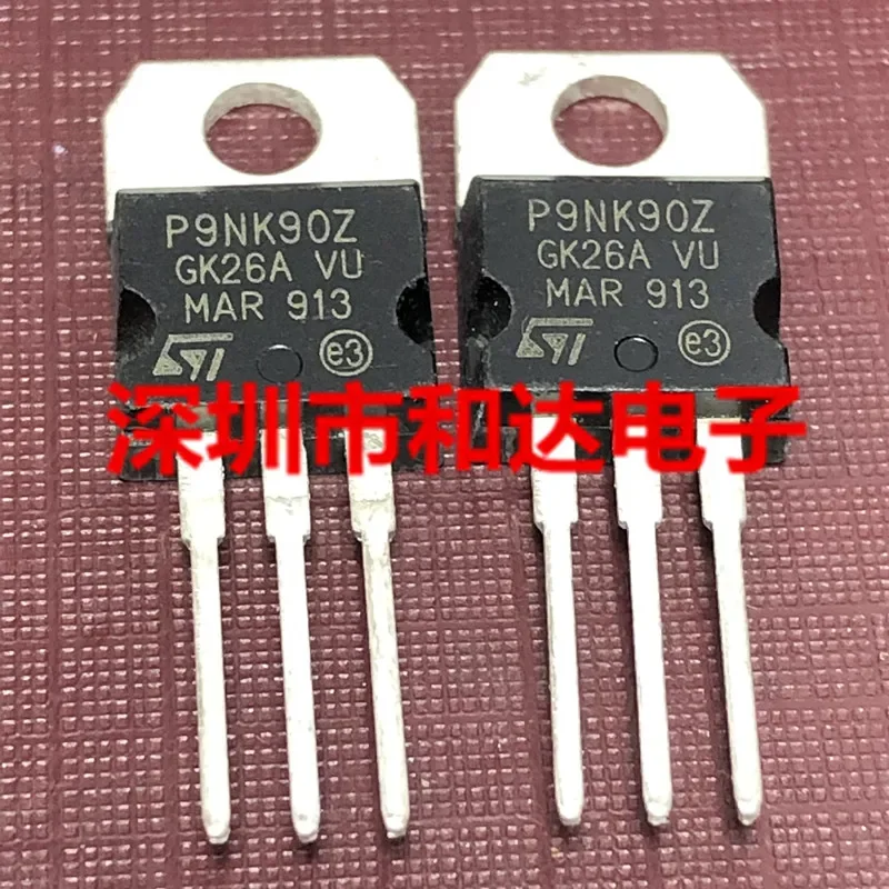 10pcs P9NK90Z STP9NK90Z TO-220 900V 8A