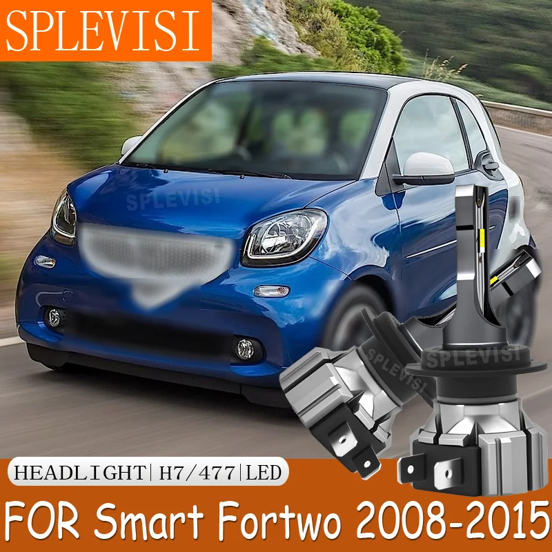 

Tool-Free Reduce Long-Term Expenses Extended Lifespan h7 LED Headlight For Smart Fortwo 2008 2009 2010 2011 2012 2013 2014 2015