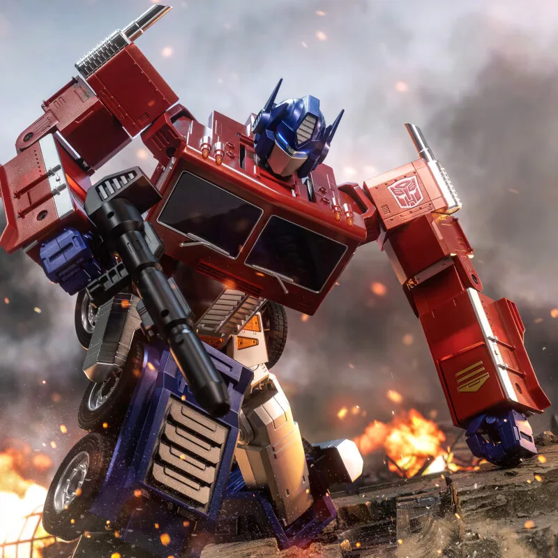 

In stock New Products YOLOPARK Pre-assembled Model AMK PRO Series Optimus Prime G1 Version Anime toys Figure model Holiday Gifts