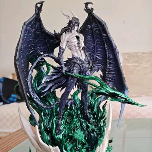 Megahouse Bleach figura Ulquiorra Cifer Anime japonés figura de acción de Pvc juguete Kurosaki Ichigo juego estatua modelo coleccionable