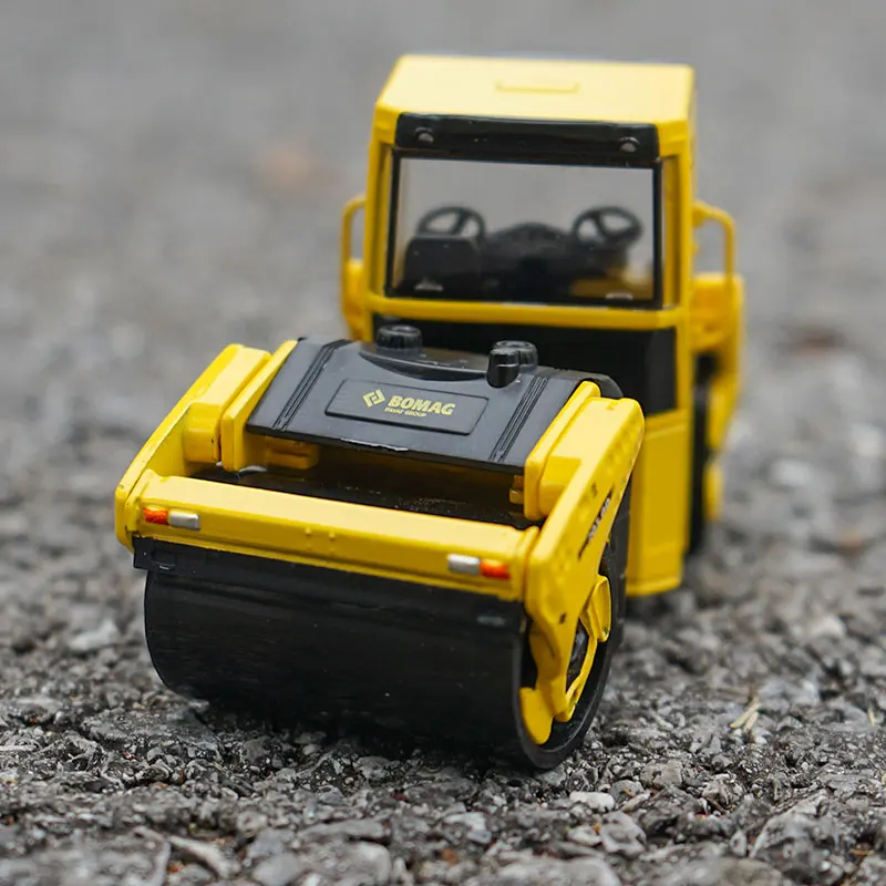 

1:50 Scale BOMAG BW203AD Road Roller Alloy Construction Machinery Engineering Car Model Collection Gift Toys