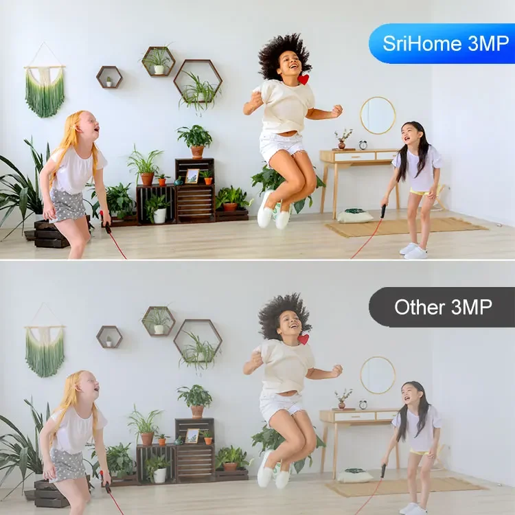 رائجة البيع SriHome NVS005 4K كاميرات POE كشف الحركة 3MP Cctv أنظمة مراقبة الهواتف المحمولة