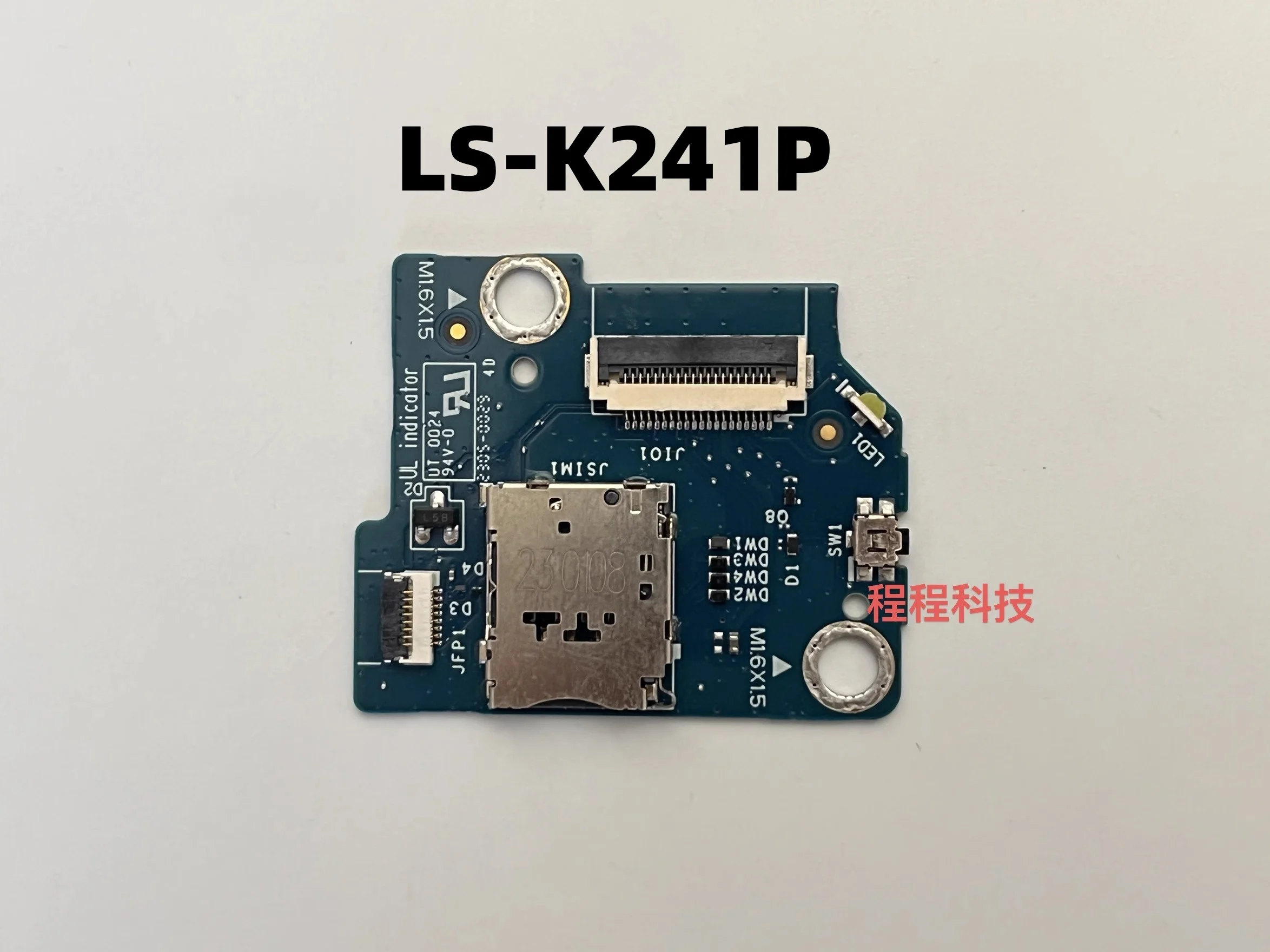 Original FOR Dell Latitude 7320 SD Card Reader Switch Button Board FDB33 LS-K241P 100% Test Ok