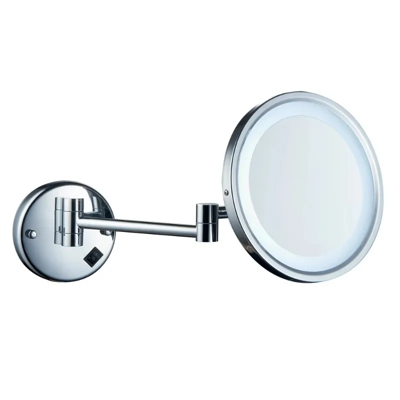 فندق غرفة نوم الجدول الحمام مربع ماكياج الغرور مرآة LED #3