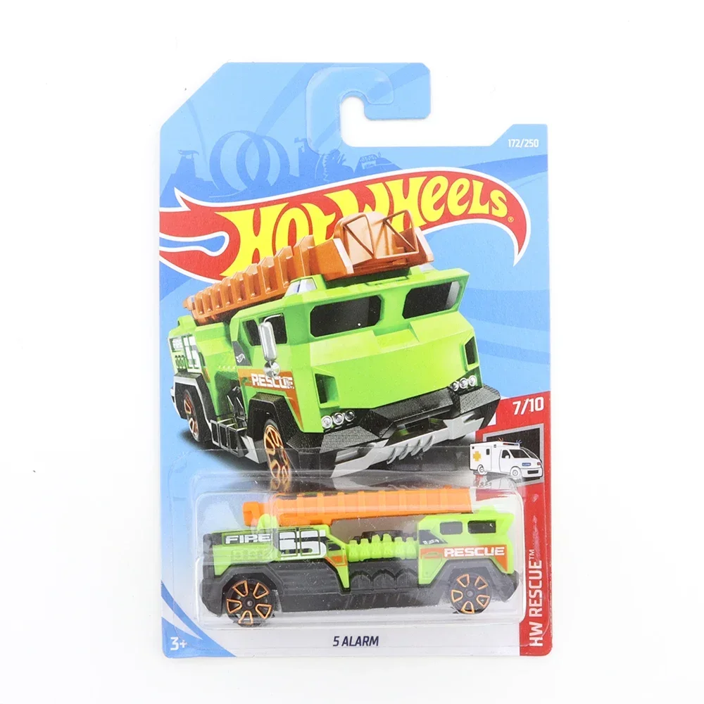 Hot Wheels 5 ALARM Mini Alloy Coupe 1/64 Metal Diecast Model Car Kids Toys Gift