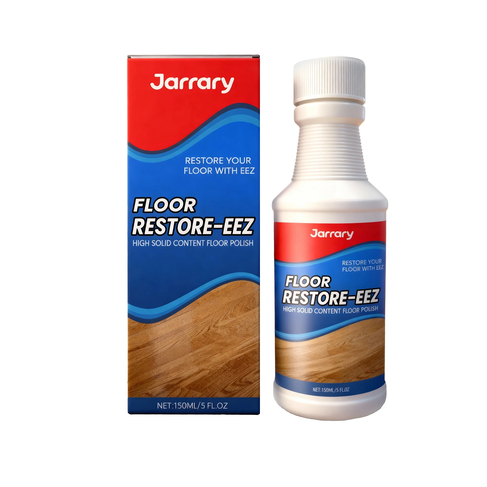 Floor Polish Care Liquid, Gentle & Convenient Daily Household Maintenance, Restore Surface Shine, Care for Minor Scuffs on Wooden Flooring