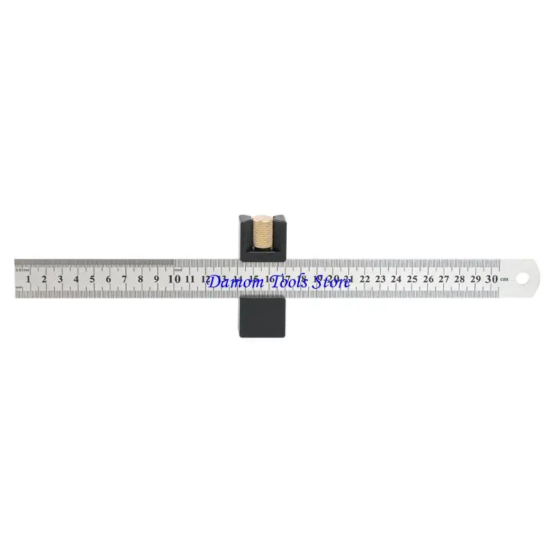 57BE Light WeightLayout Tool Combination Square Adjustable Ruler Block And Angles Protractor For Workshop Efficiency