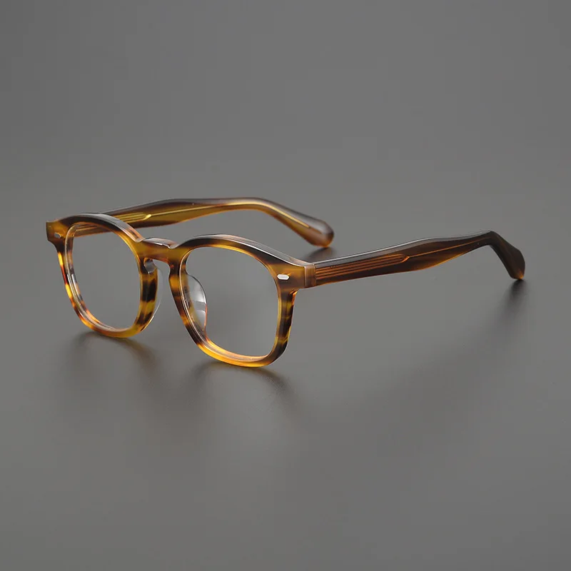 

Top Quality Handmade Acetate Optical Eyeglass Frames Men Women Luxury Brand Myopia Prescription Glasses New Fashion Eyewear