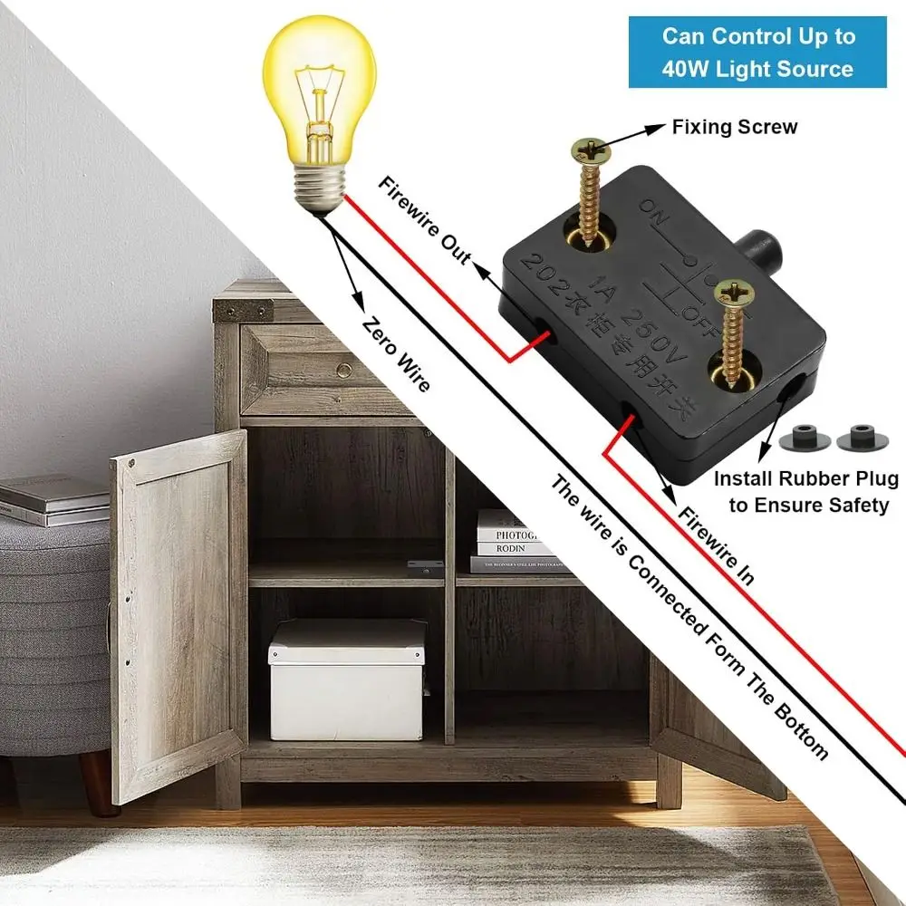 3pcs Touch Sensing Closet Door Switch Easy Install Automatic Cabinet Lamp Switch Universal Wardrobe Touch Switches Home