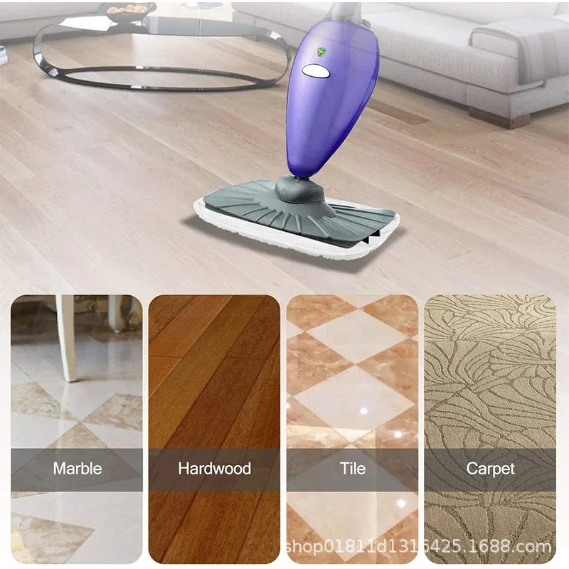 Microfiber Steam Mop Pads For Pursteam Thermapro 10-In-1 Washable Reusable Mopping Pad Accessories Household Replacement