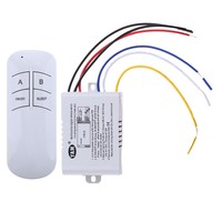 1/2/3 Channel ON/OFF 220V Wireless Remote Control Switch Receiver Transmitter Power Switch for Lamp Light Electrical Equipments