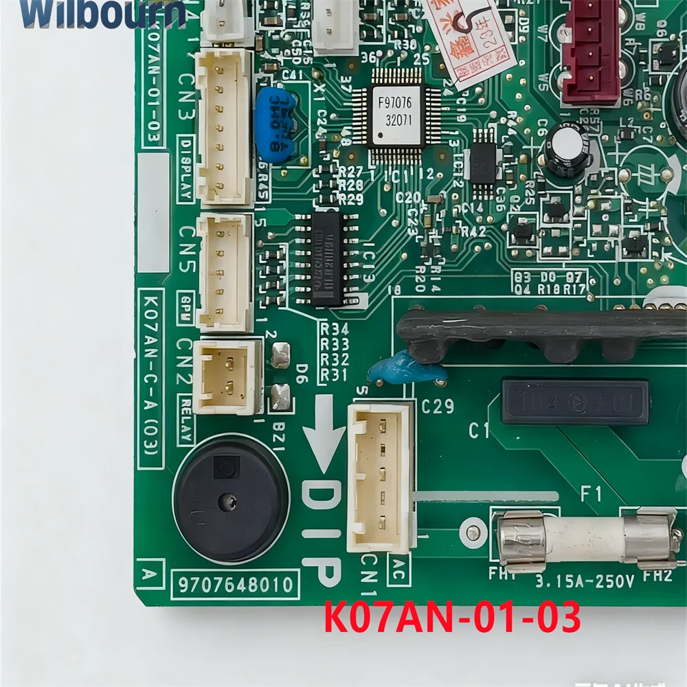 K07AN-C-A(03) دائرة PCB K07AN-01-03 9707648010 العلامة التجارية لفوجيتسو لوحة تحكم مكيف الهواء ملحقات مكيف الهواء